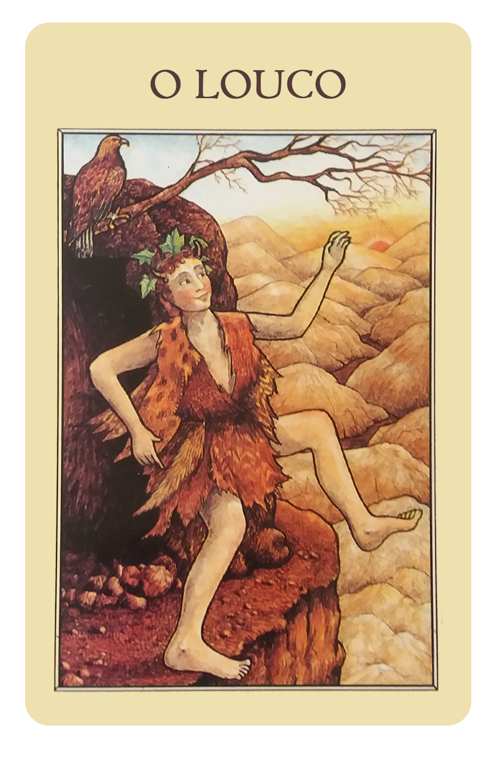 Louco Carta Taro Isabel Mitchell Tarot